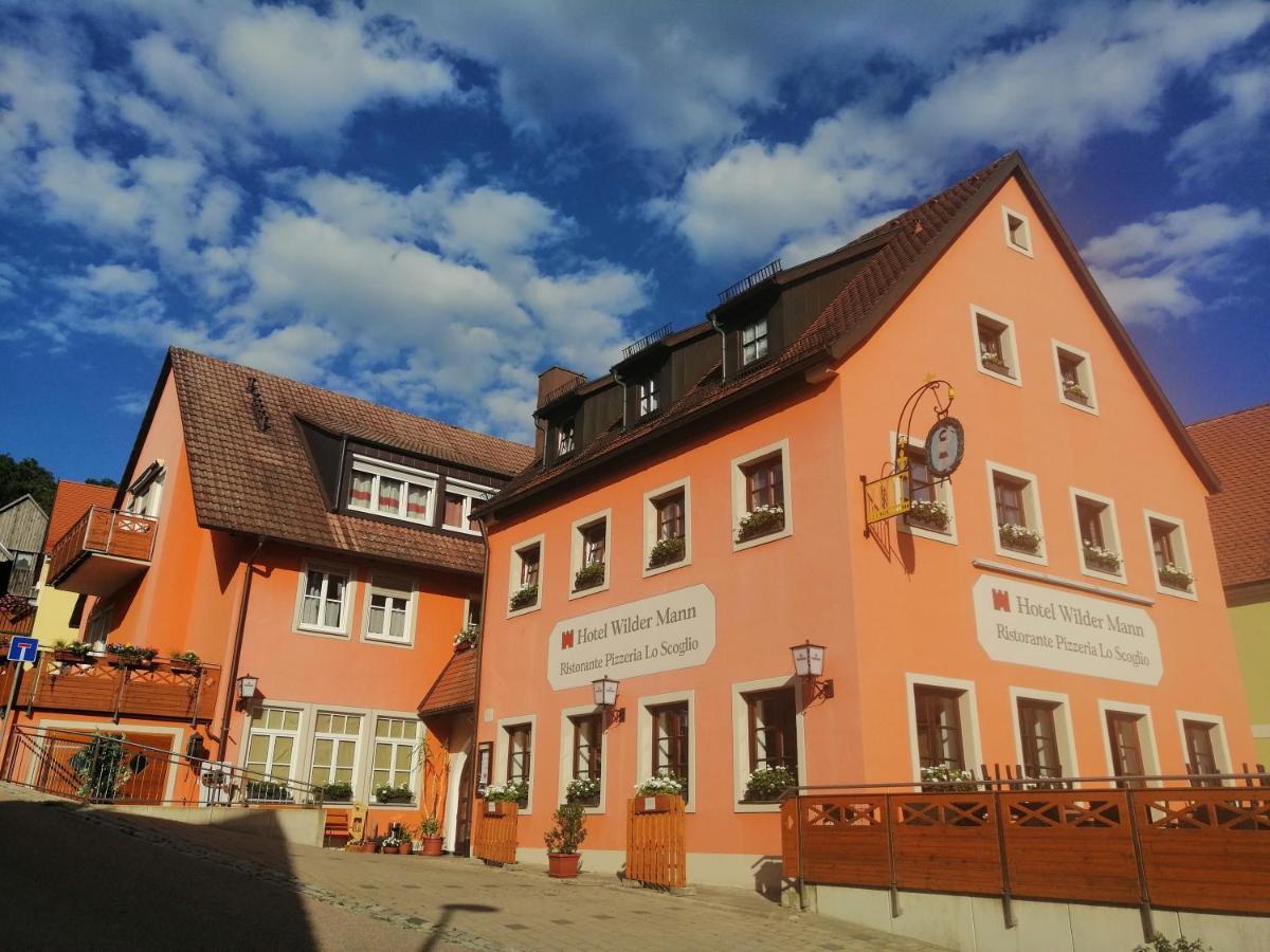 Hotel Wilder Mann Фойхтванґен Екстер'єр фото
