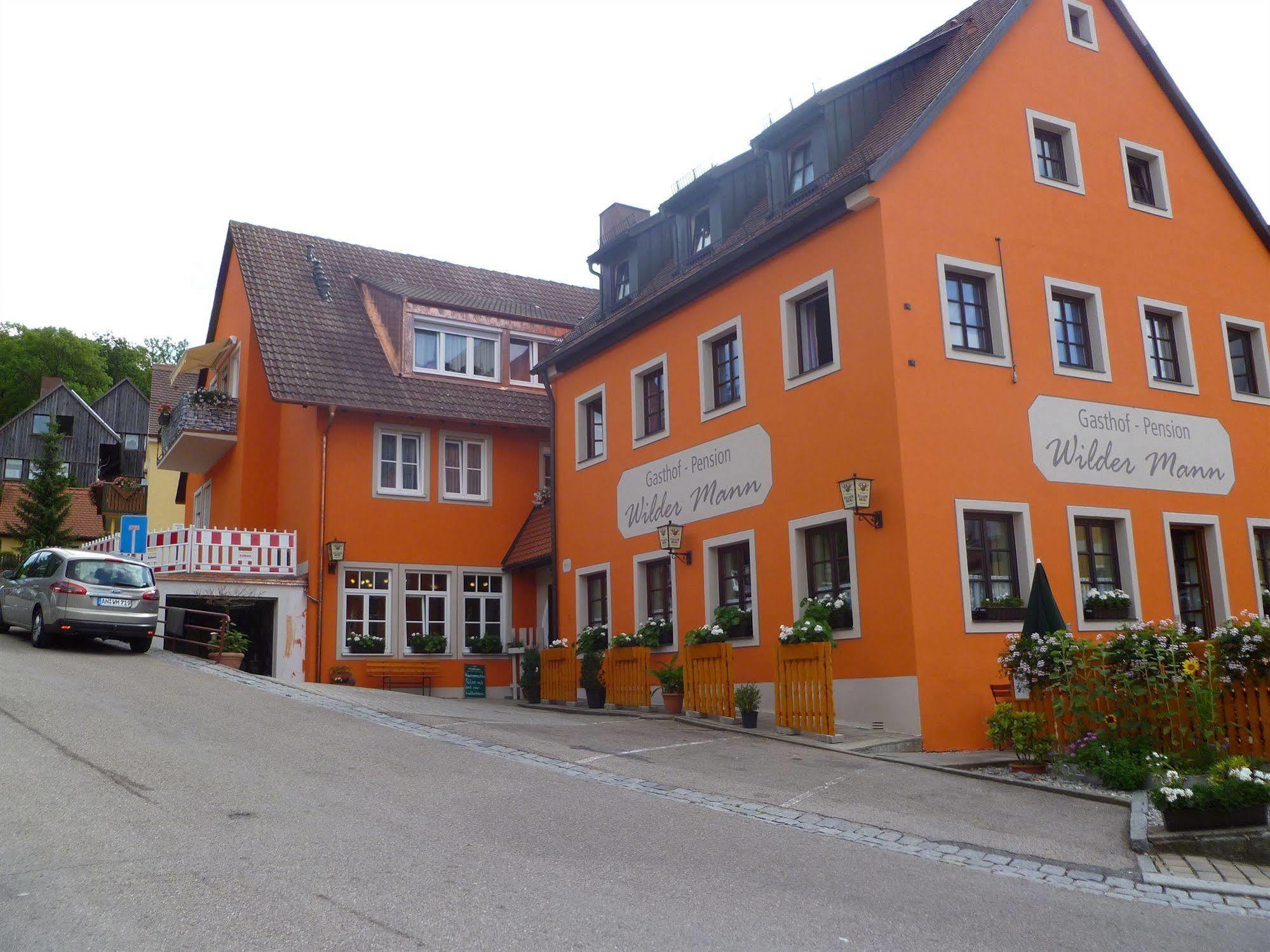 Hotel Wilder Mann Фойхтванґен Екстер'єр фото